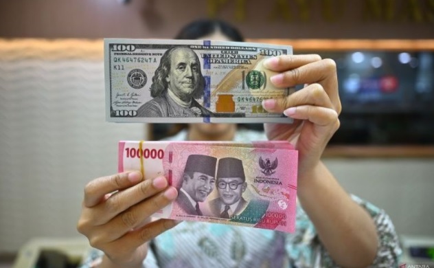 Rupiah melemah dipengaruhi perang dagang dari AS Rupiah melemah dipengaruhi perang dagang dari AS