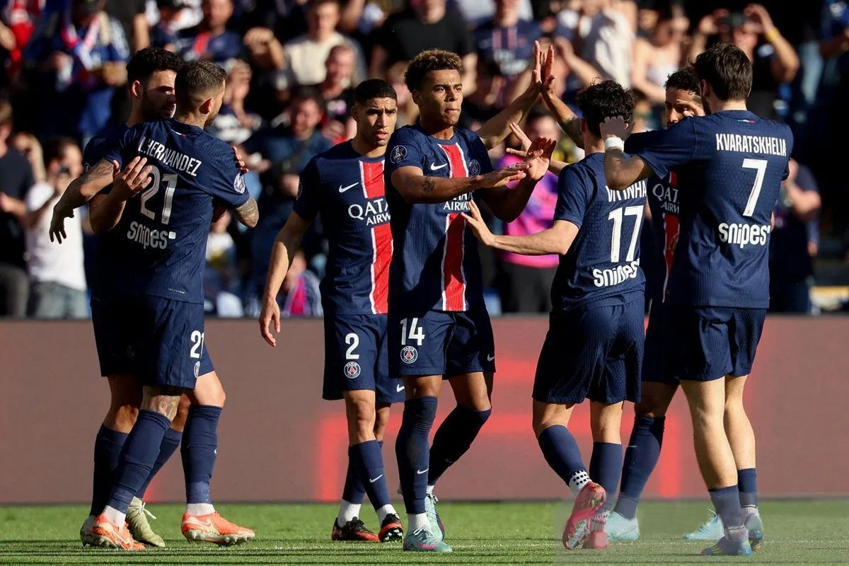 PSG kunci gelar juara ke-13 Liga Prancis usai kalahkan Angers