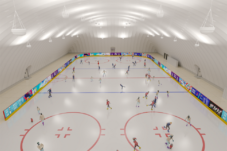 Sinar Mas hadirkan gelanggang es airdome terbesar di Asia tenggara