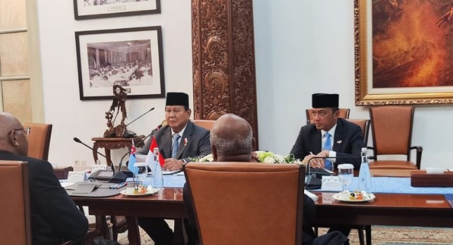 Prabowo paparkan misi RI wujudkan kemandirian pangan kepada PM Fiji Prabowo paparkan misi RI wujudkan kemandirian pangan kepada PM Fiji