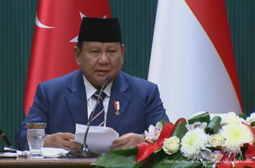 Prabowo lakukan pertemuan bilateral bersama Ketua Parlemen Turkiye