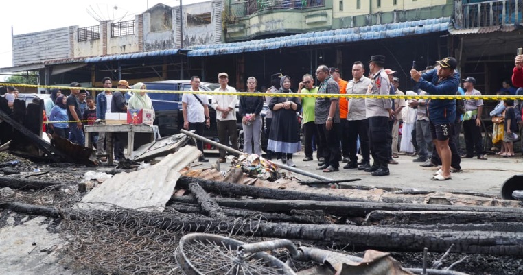 Pemkab Langkat salurkan bantuan untuk korban kebakaran di Bahorok