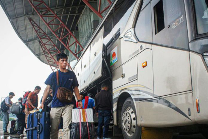 32 ribu lebih pemudik kembali ke Jakarta melalui Terminal Pulo Gebang 32 ribu lebih pemudik kembali ke Jakarta melalui Terminal Pulo Gebang