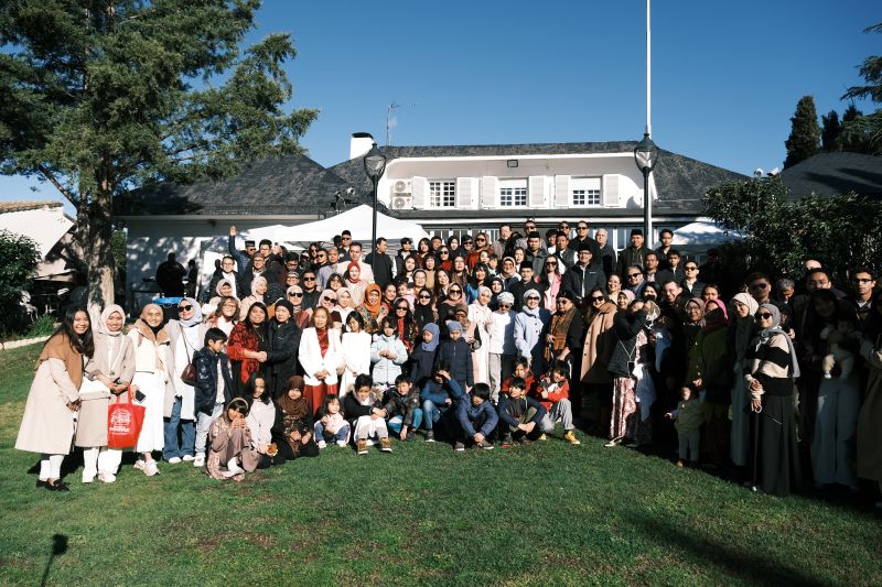 KBRI Madrid sampaikan pesan persatuan di perayaan Lebaran