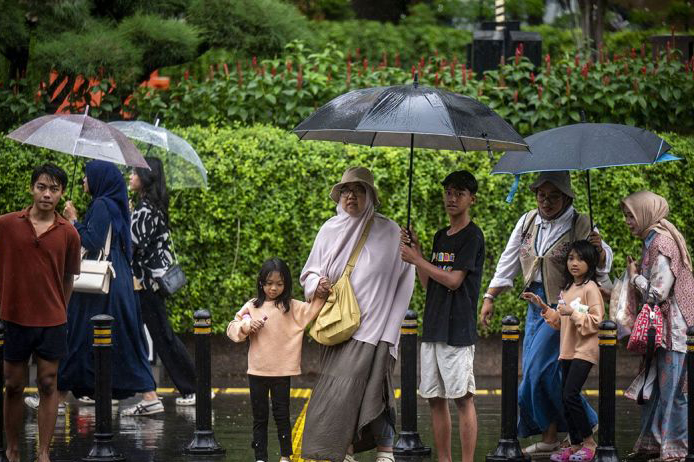 BMKG: Jakarta diprakirakan hujan Jumat siang BMKG: Jakarta diprakirakan hujan Jumat siang