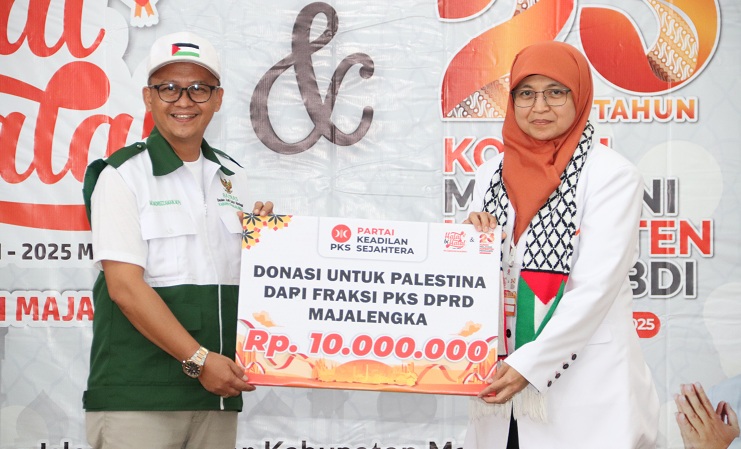 Gandeng BAZNAS. PKS Majalengka galang dana untuk Palestina Gandeng BAZNAS. PKS Majalengka galang dana untuk Palestina
