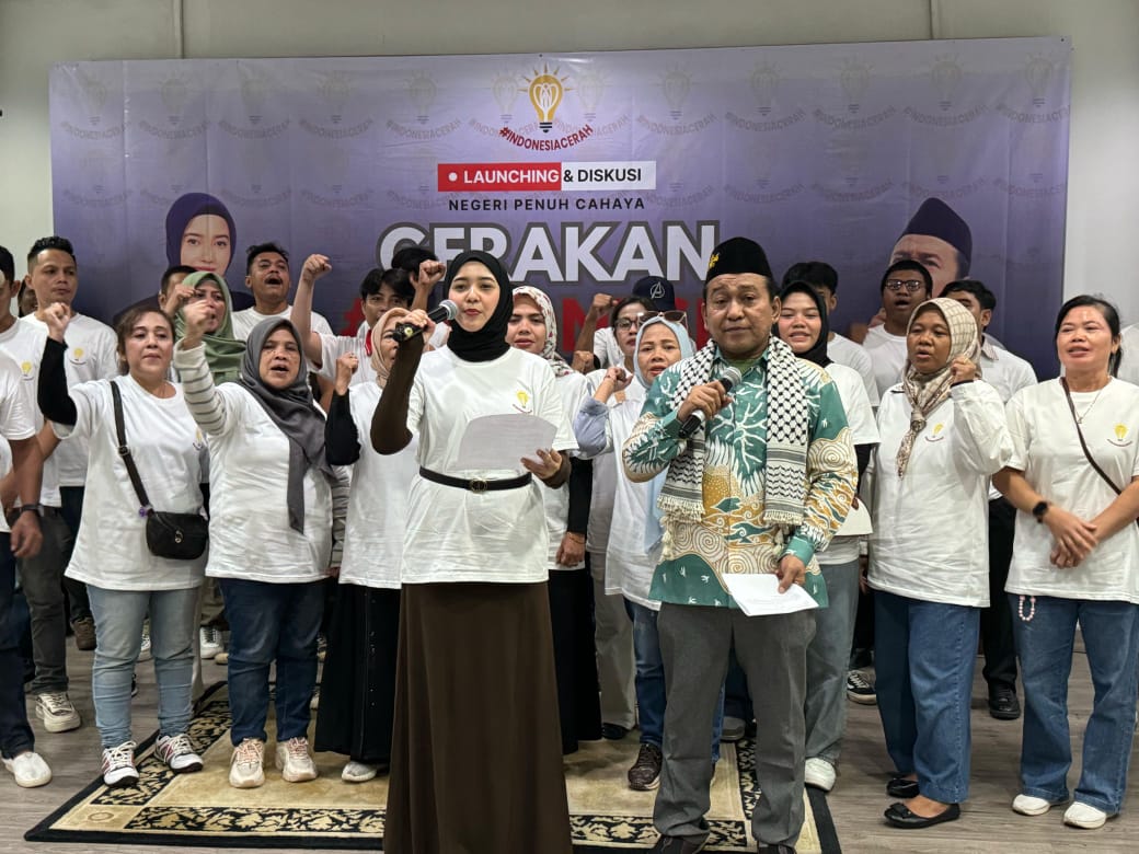 Resmi dideklarasikan, gerakan #IndonesiaCerah! optimistis bisa hadapi perang dagang global