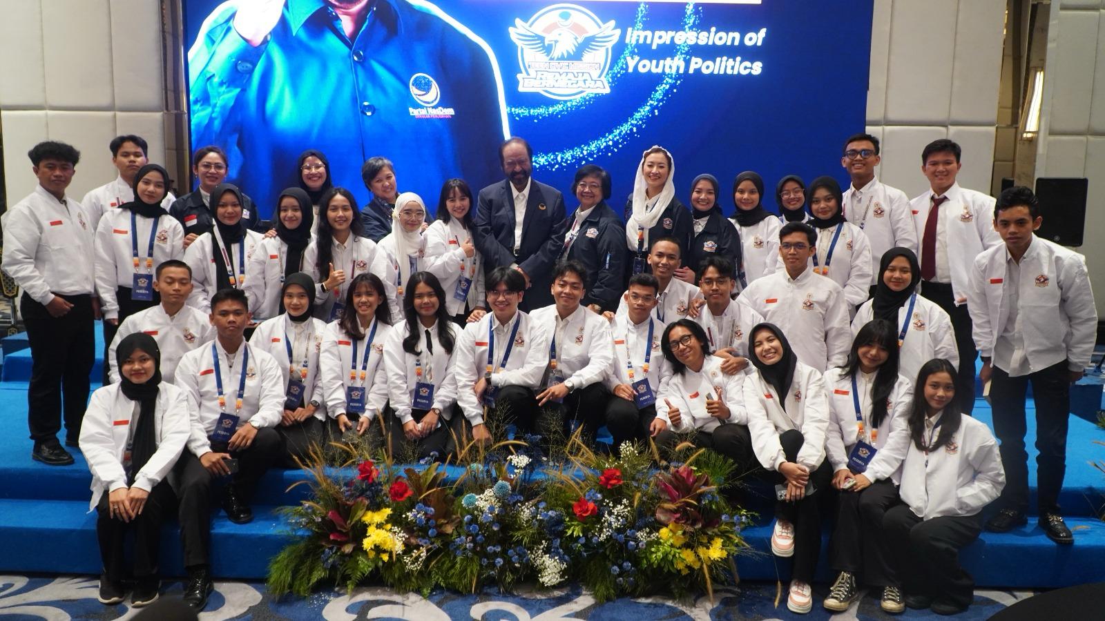 Penutupan Program Remaja Bernegara,Surya Paloh: Saya titipkan bangsa ini