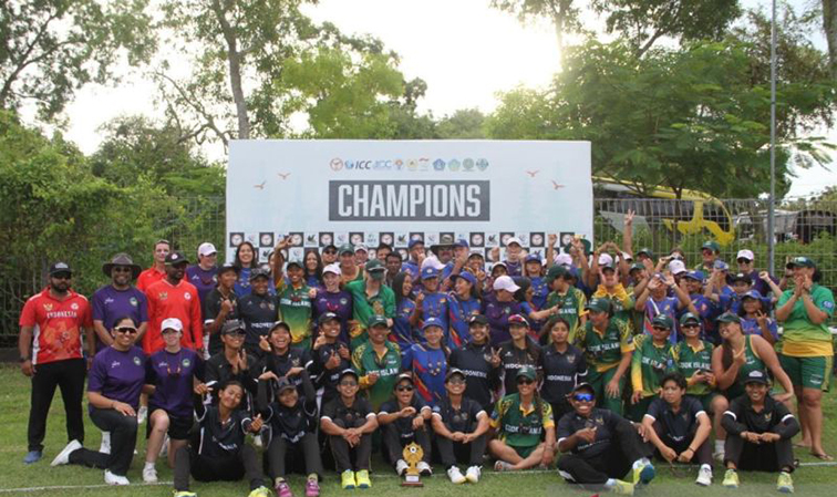 Timnas cricket putri Indonesia juara Kartini T20 Bali Timnas cricket putri Indonesia juara Kartini T20 Bali