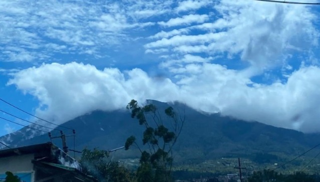 TNGGP minta masyarakat kaki Gunung Gede-Pangrango siaga dan waspada TNGGP minta masyarakat kaki Gunung Gede-Pangrango siaga dan waspada