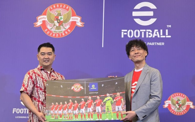 PSSI kerjasama dengan Konami, Timnas Indonesia berlisensi di eFootball PSSI kerjasama dengan Konami, Timnas Indonesia berlisensi di eFootball