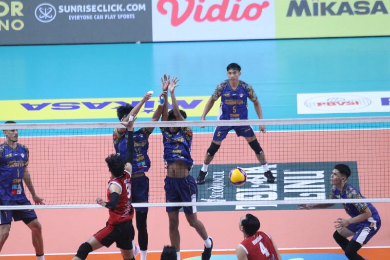 LavAni menang telak lawan Samator di Proliga 2025 LavAni menang telak lawan Samator di Proliga 2025