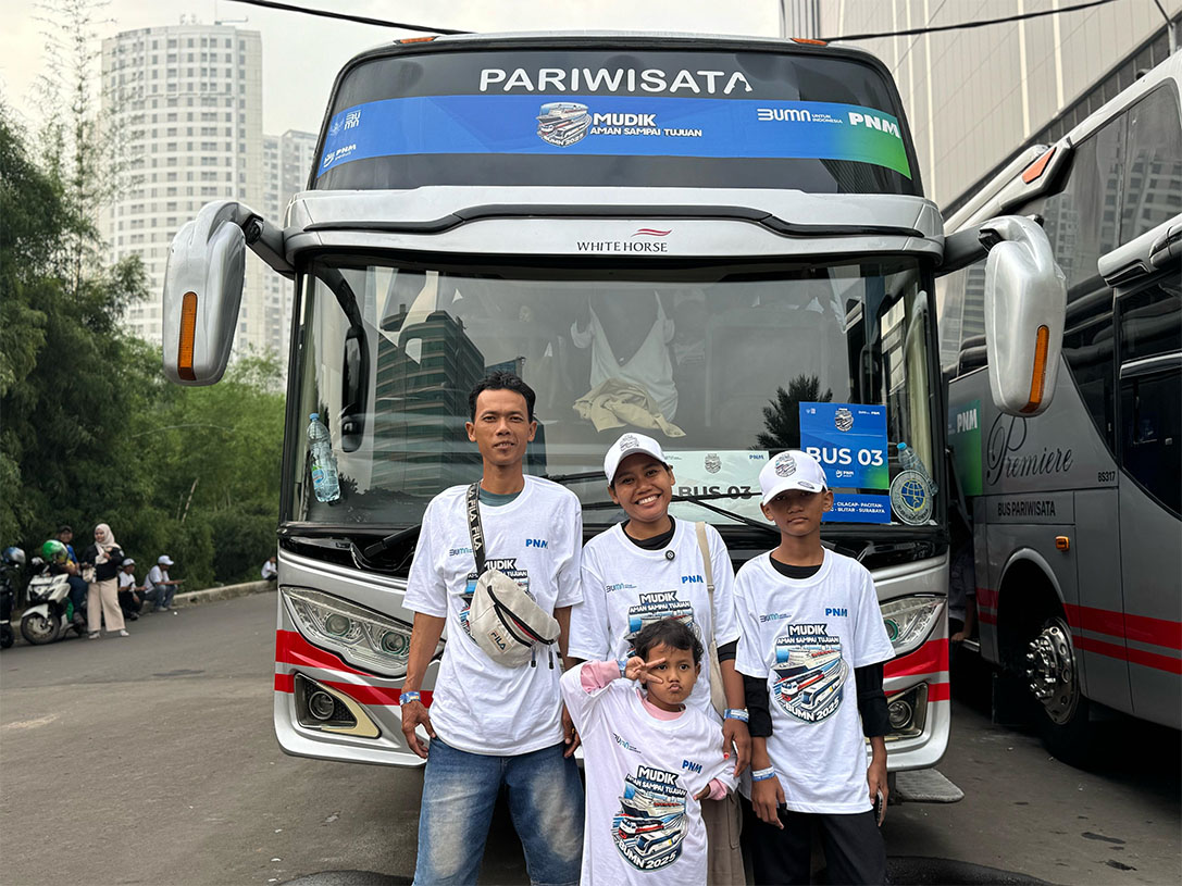 5 tahun tak bisa pulang, Bu Atun bersyukur ada program mudik gratis dari BUMN