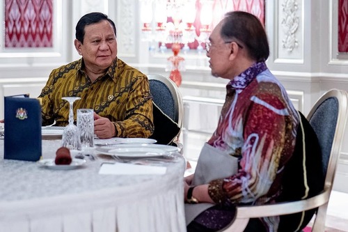 Silaturahmi, ini yang dibicarakan Prabowo-Anwar Ibrahim