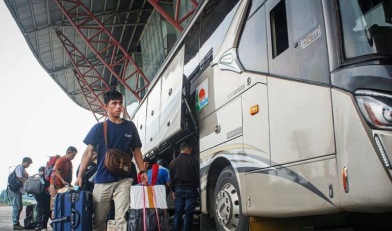 32 ribu lebih pemudik kembali ke Jakarta melalui Terminal Pulo Gebang 32 ribu lebih pemudik kembali ke Jakarta melalui Terminal Pulo Gebang