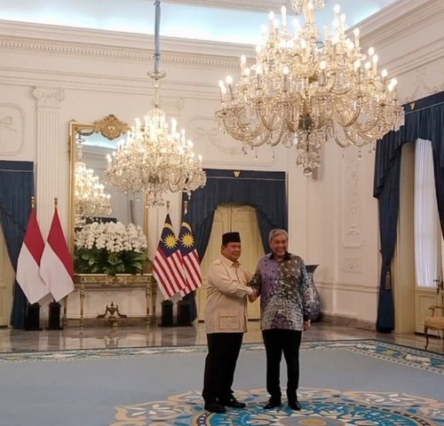Prabowo bertemu Wakil PM Malaysia: kawan lama dari muda