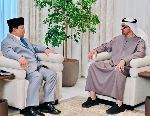 Presiden PEA di Istana Qasr Al Shatie sambut hangat Prabowo