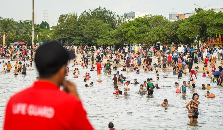 Pengunjung Ancol capai 110.132 pada Sabtu dan Minggu libur Idul Fitri