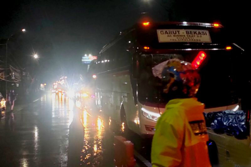 Puncak arus balik di jalur nasional lintas Garut diprediksi 6-7 April