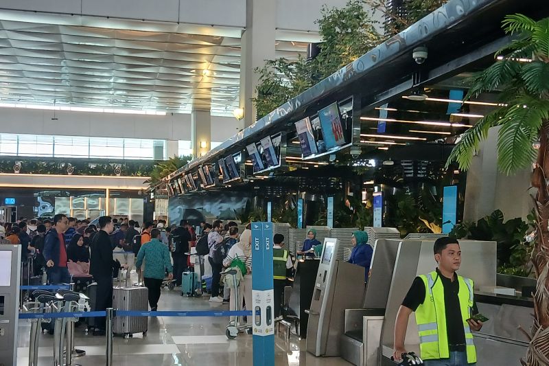 168.892 penumpang melintas melalui Bandara Soetta pada H+5 Lebaran