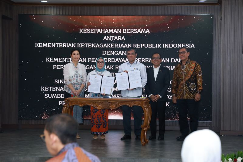 Kemnaker dan Kemen PPPA perkuat sinergi ketenagakerjaan Kemnaker dan Kemen PPPA perkuat sinergi ketenagakerjaan