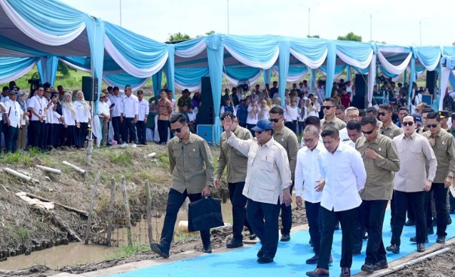 Presiden tekankan target RI jadi lumbung pangan untuk misi kemanusiaan Presiden tekankan target RI jadi lumbung pangan untuk misi kemanusiaan