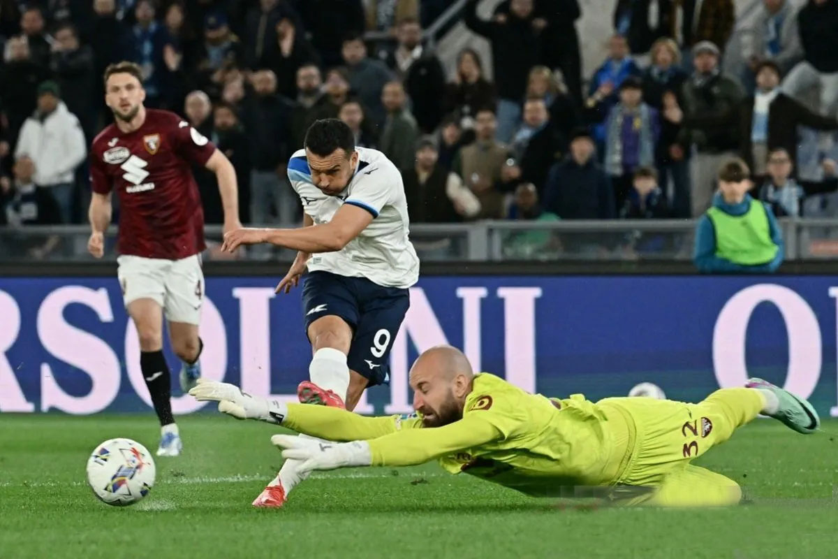 Torino jegal upaya Lazio ke zona Eropa