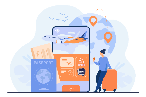 Travelling di Indonesia dengan eSIM sambil mengelola Airbnb