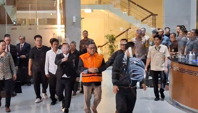 KPK tahan Sekjen PDI Perjuangan Hasto Kristiyanto KPK tahan Sekjen PDI Perjuangan Hasto Kristiyanto