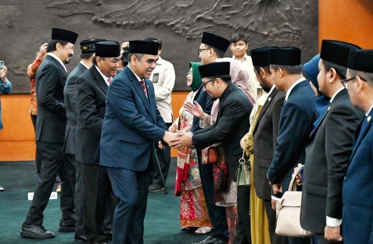Ketua MPR minta tujuh Anggota MPR yang dilantik jaga amanah rakyat