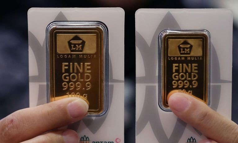 Harga emas Antam Selasa naik Rp8.000 menjadi Rp1,679 juta per gram