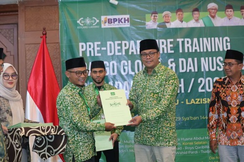 Lembaga Dakwah dan Lazisnu PBNU kirim dai ke-8 Negara
