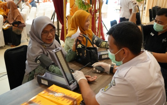 KAI Divre II Sumbar gelar pengobatan gratis terhadap 228 pensiunan KAI Divre II Sumbar gelar pengobatan gratis terhadap 228 pensiunan
