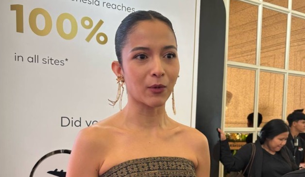 Putri Marino artikan kebahagiaan sebagai bagian dari kecantikan diri Putri Marino artikan kebahagiaan sebagai bagian dari kecantikan diri