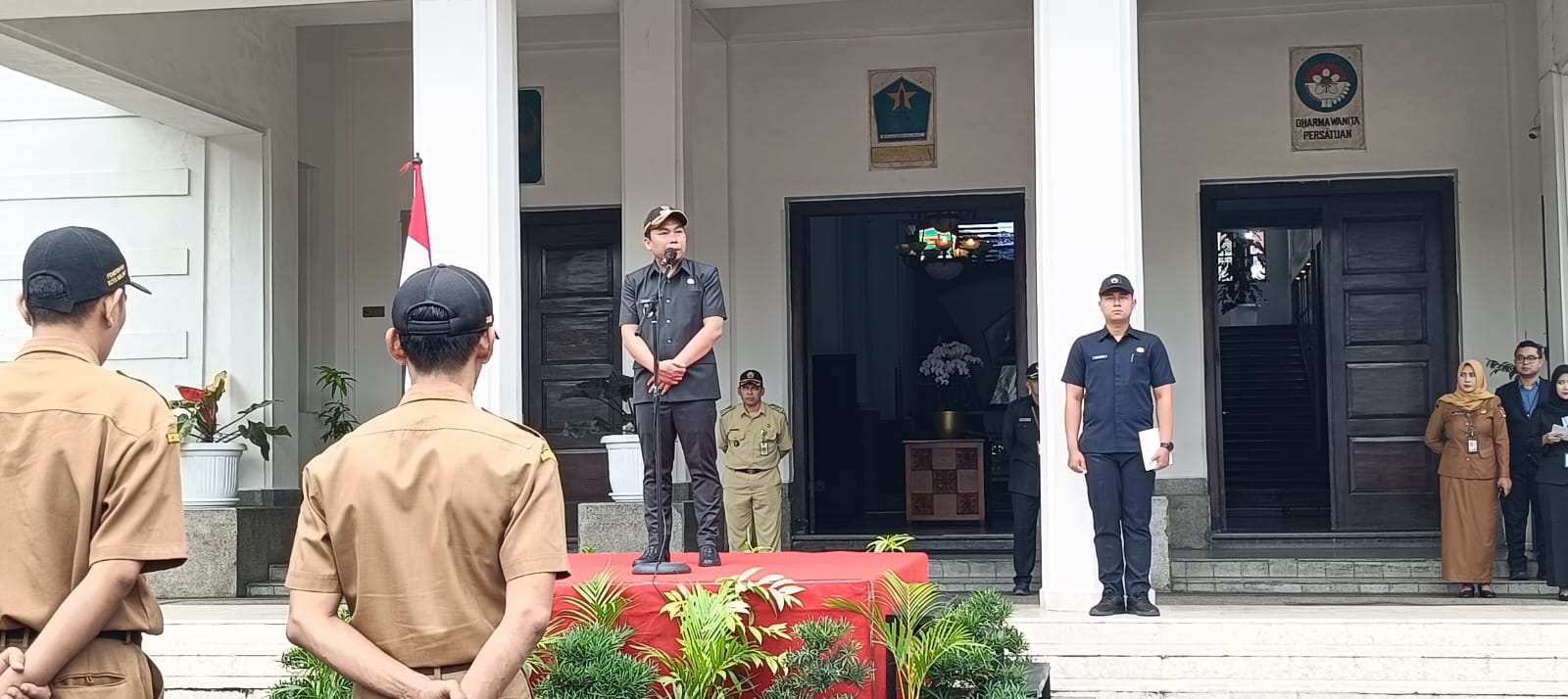 Pimpinan apel, Wawali Kota Malang komitmen janji politik Pimpinan apel, Wawali Kota Malang komitmen janji politik