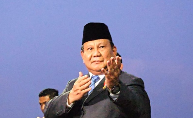 Prabowo pose silat puas pada kerja sama bidang pertahanan dengan Turki Prabowo pose silat puas pada kerja sama bidang pertahanan dengan Turki
