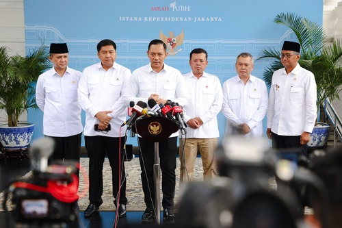 AHY sampaikan hasil Rapat Terbatas dengan Presiden