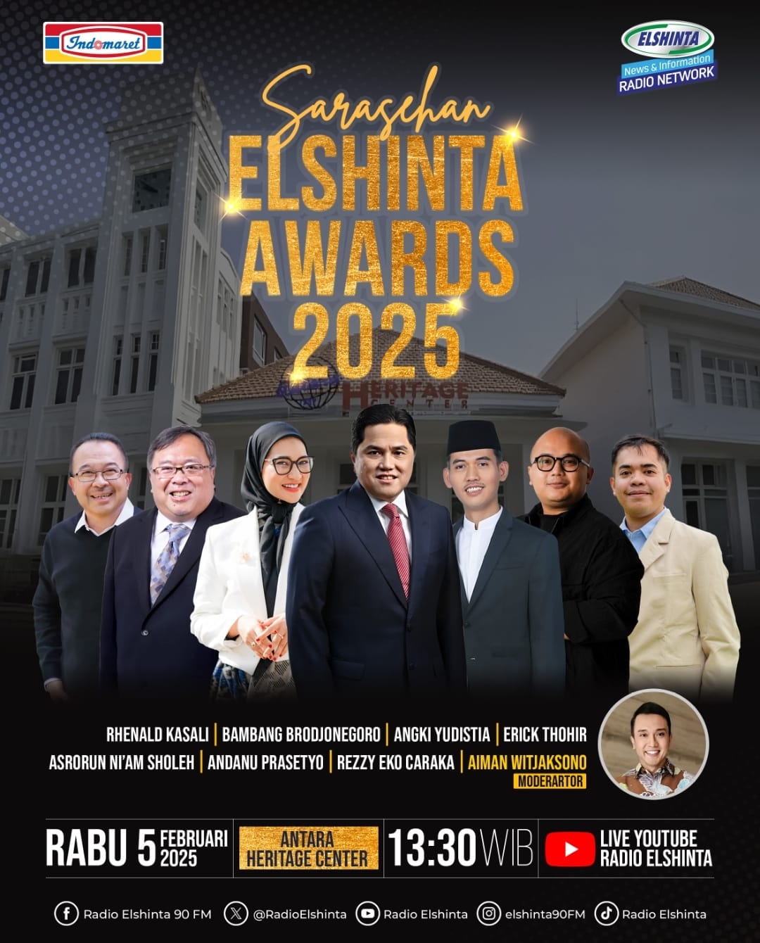 Hitung mundur Indonesia Emas 2045 di Gedung ANTARA yang bersejarah Hitung mundur Indonesia Emas 2045 di Gedung ANTARA yang bersejarah