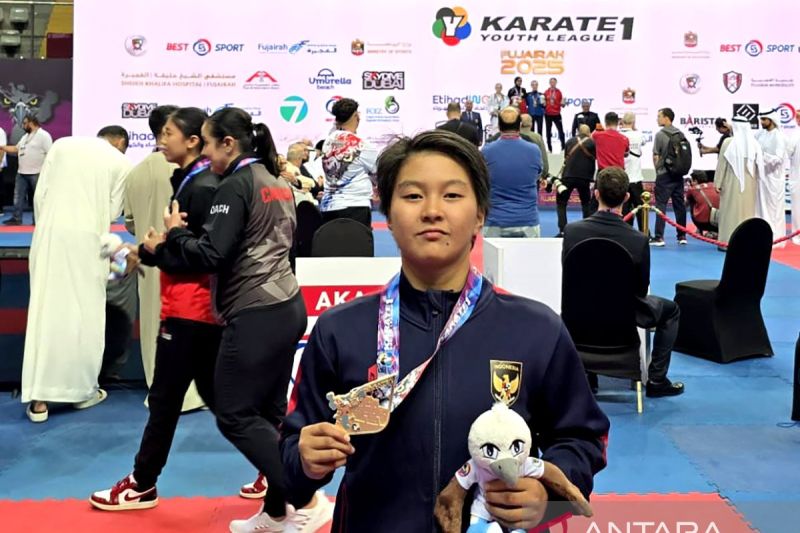 Atlet PPLP Gorontalo Zaskia Putri juara dunia karate di UEA