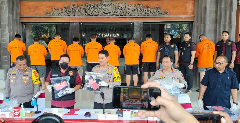 Polda Bali tetapkan 9 tersangka kasus dugaan perkelahian di Finns Beach Club Polda Bali tetapkan 9 tersangka kasus dugaan perkelahian di Finns Beach Club