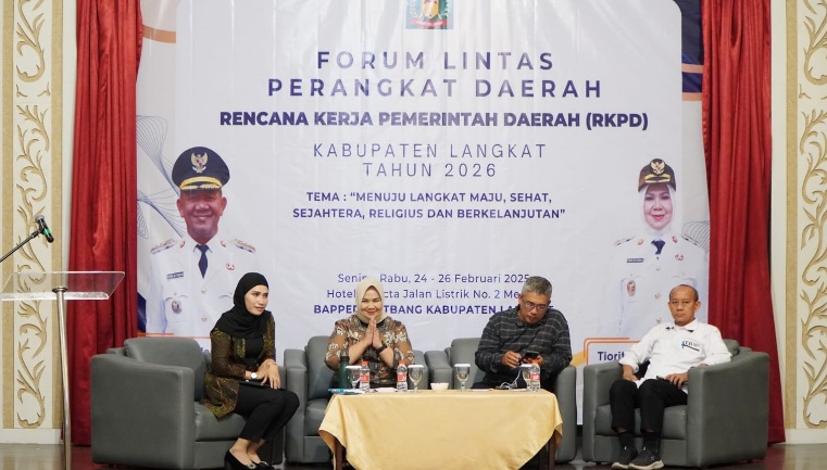 Pemkab Langkat dorong kolaborasi perangkat daerah dalam penyusunan RKPD 2026 Pemkab Langkat dorong kolaborasi perangkat daerah dalam penyusunan RKPD 2026