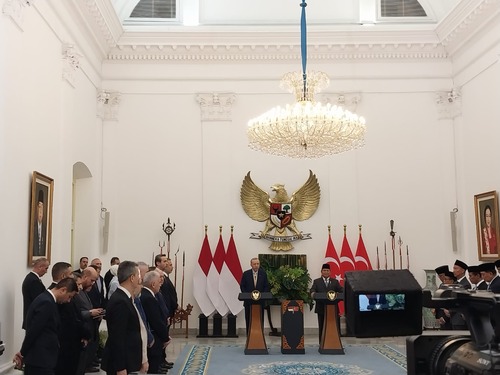 Ini hasil kesepakatan pertemuan bilateral Prabowo - Erdogan