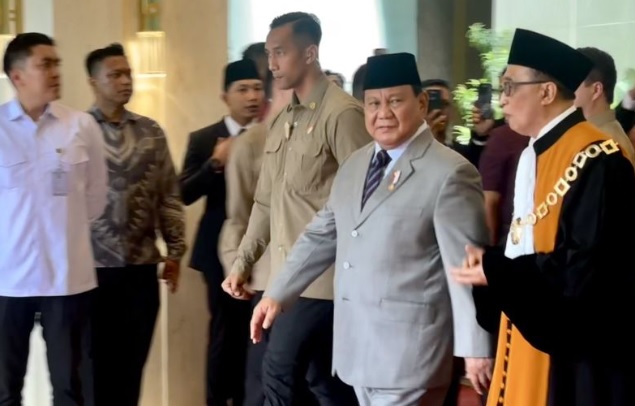 Presiden Prabowo minta para hakim tegakkan keadilan tanpa pandang bulu Presiden Prabowo minta para hakim tegakkan keadilan tanpa pandang bulu