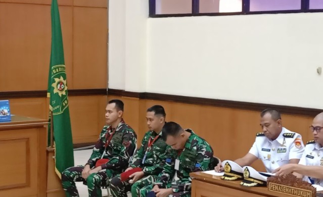 Ini peran tiga tedakwa oknum TNI AL dalam kasus penembakan bos rental Ini peran tiga tedakwa oknum TNI AL dalam kasus penembakan bos rental