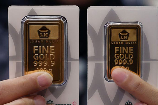 Emas Antam 17 Februari turun ke angka Rp1,671 juta per gram Emas Antam 17 Februari turun ke angka Rp1,671 juta per gram