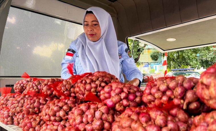 Harga pangan Selasa, bawang merah Rp37.950/kg, telur ayam Rp30.400 /kg