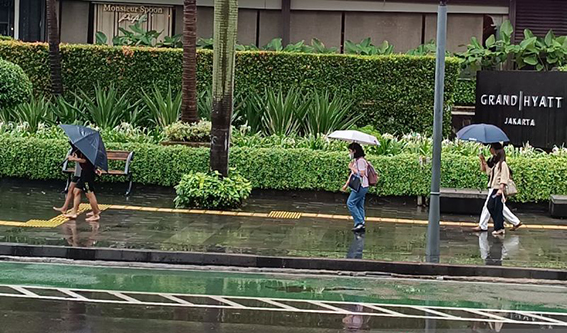 BMKG: Jakarta diguyur hujan pada Rabu pagi dan siang hari BMKG: Jakarta diguyur hujan pada Rabu pagi dan siang hari