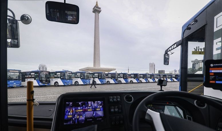30 bus listrik disediakan untuk kegiatan pelantikan kepala daerah 30 bus listrik disediakan untuk kegiatan pelantikan kepala daerah