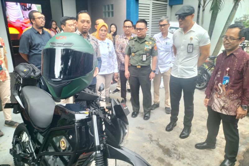 Kemhan pastikan jajaran TNI gunakan motor listrik untuk operasional Kemhan pastikan jajaran TNI gunakan motor listrik untuk operasional