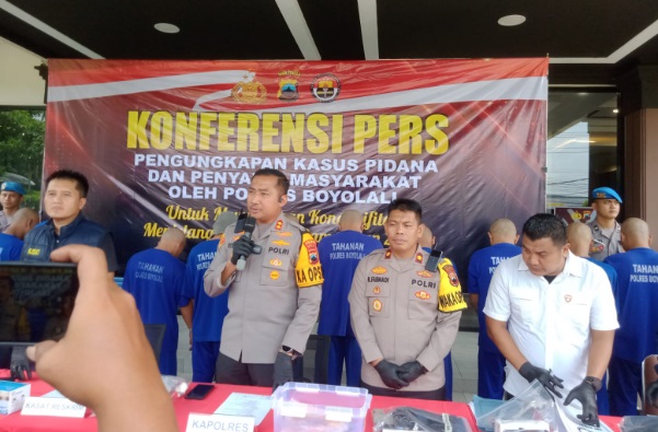 Operasi Cipta Kondisi, Polres Boyolali ungkap 91 kasus Operasi Cipta Kondisi, Polres Boyolali ungkap 91 kasus